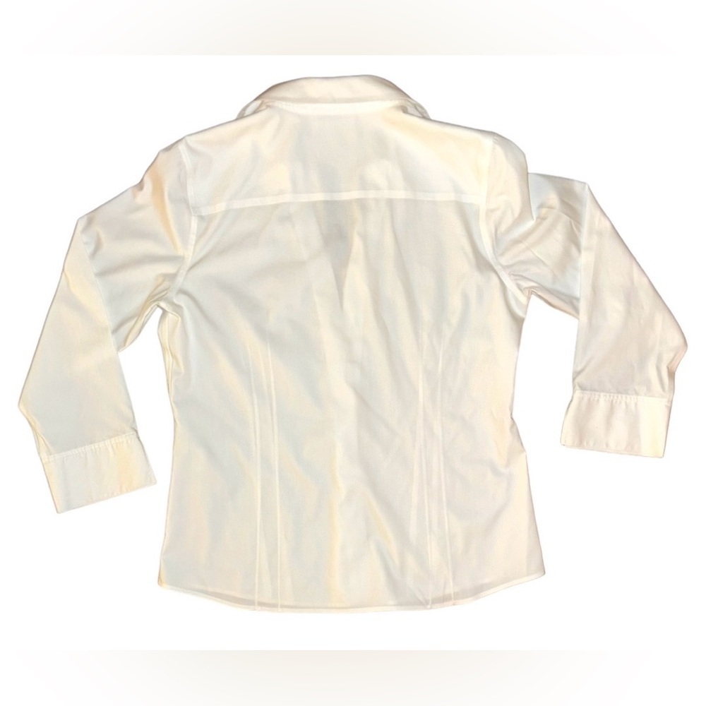 Foxcroft Taylor No Iron Pearl Jacquard Button-down Shirt - Picture 2 of 2